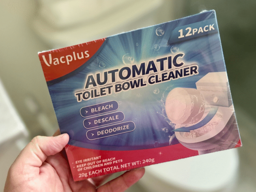 Vacplus Toilet Bowl Cleaner Tablets 12-Pack Just $4.xx on Amazon (Reg. $10)