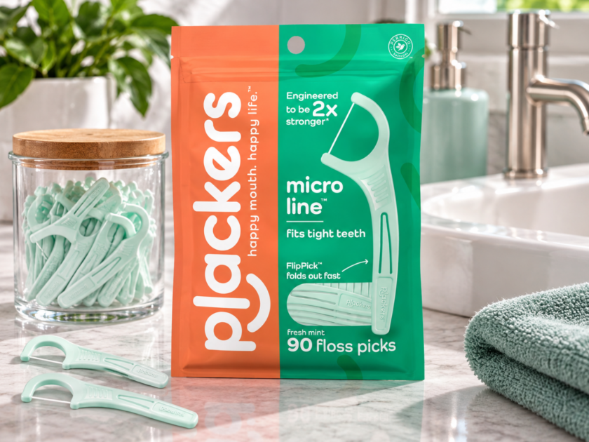 Plackers Micro Line Dental Floss Picks 90-Count Only $1.xx on Amazon (Reg. $3)