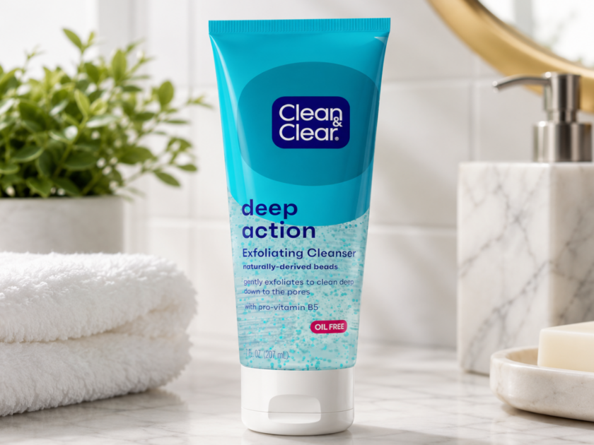 Clean & Clear Deep Action Exfoliating Facial Cleanser Only $1.xx on Amazon (Reg. $6)