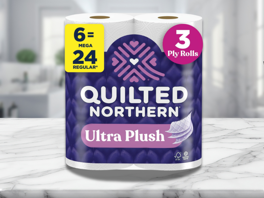 Quilted Northern Ultra Plush Toilet Paper 6 Mega Rolls Only $5.xx (Reg $8)!