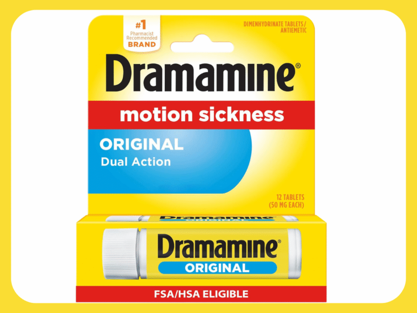 Dramamine Original Motion Sickness Relief 12-Count Only $2.xx on Amazon