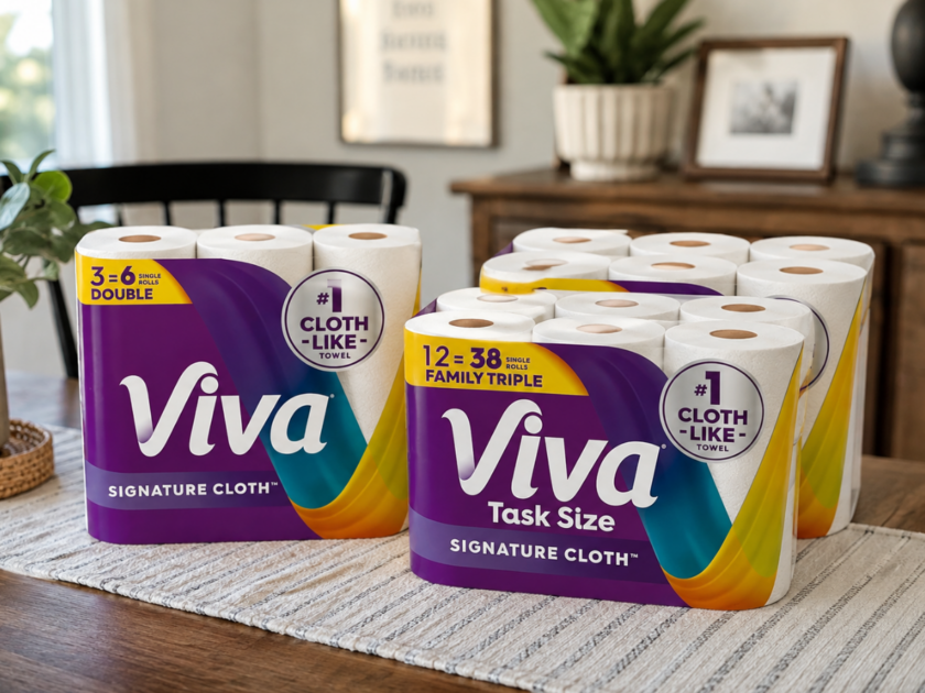 $52 Worth of Viva Signature Cloth Paper Towels Only $27.xx!