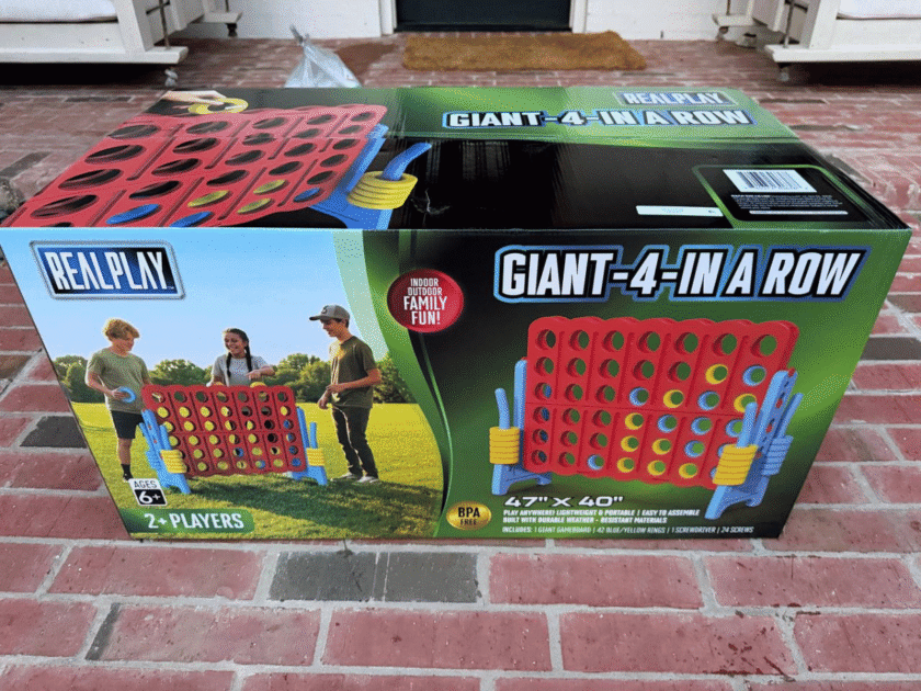Fun! Giant 4 in a Row Lawn Game Just $44 at Walmart