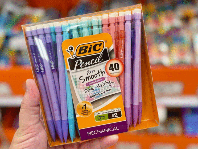 TWO BIC Xtra-Smooth Pastel Mechanical Pencils with Erasers Only $9.xx on Amazon or Target (Reg $16 Each)