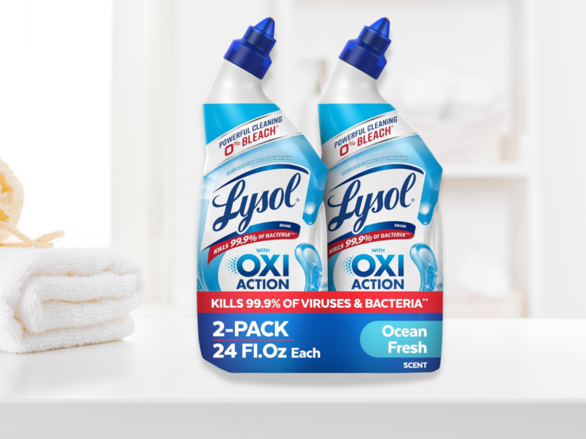 Lysol Toilet Bowl Cleaner Gel 2-Pack Only $3.xx on Amazon (Reg. $6)