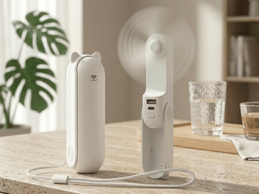 3-in-1 Mini Handheld Portable Fan Only $11.99 Shipped