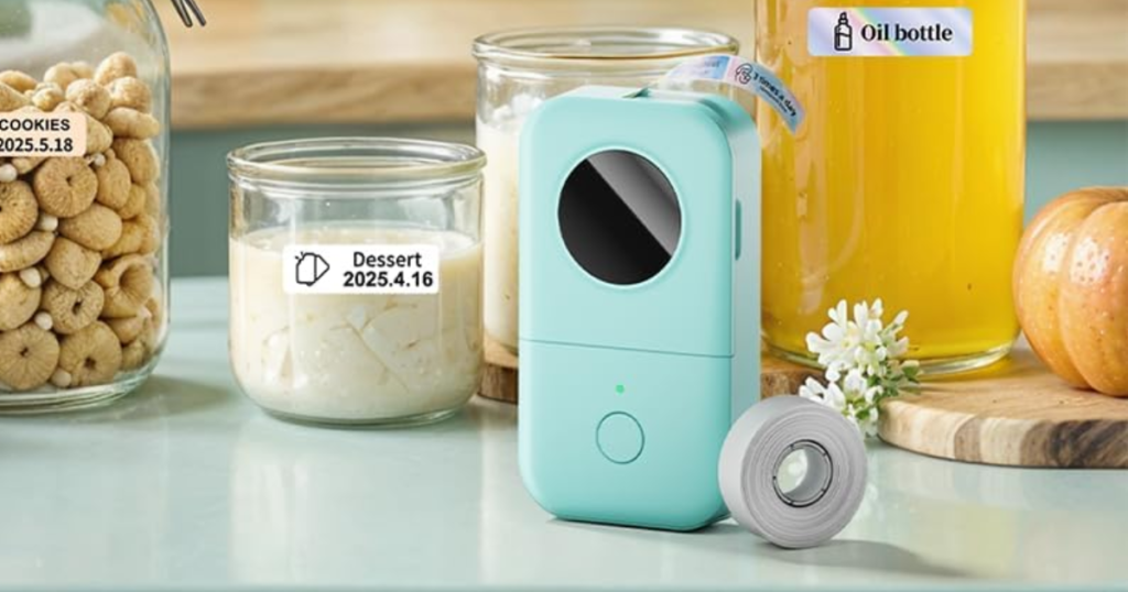 Phomemo D30 Label Maker Machine Only $7.xx on Amazon (Reg $20)