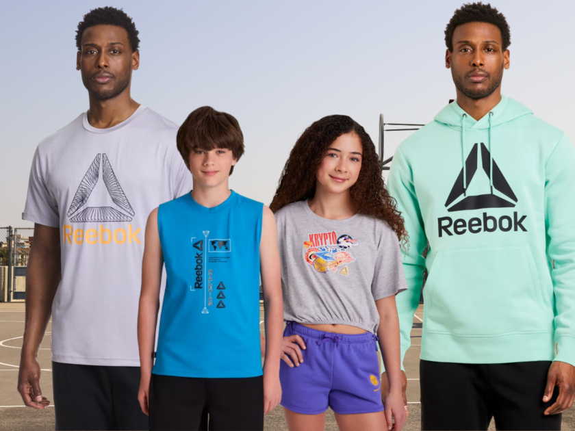 GO! Reebok Clearance from $3.xx at Walmart