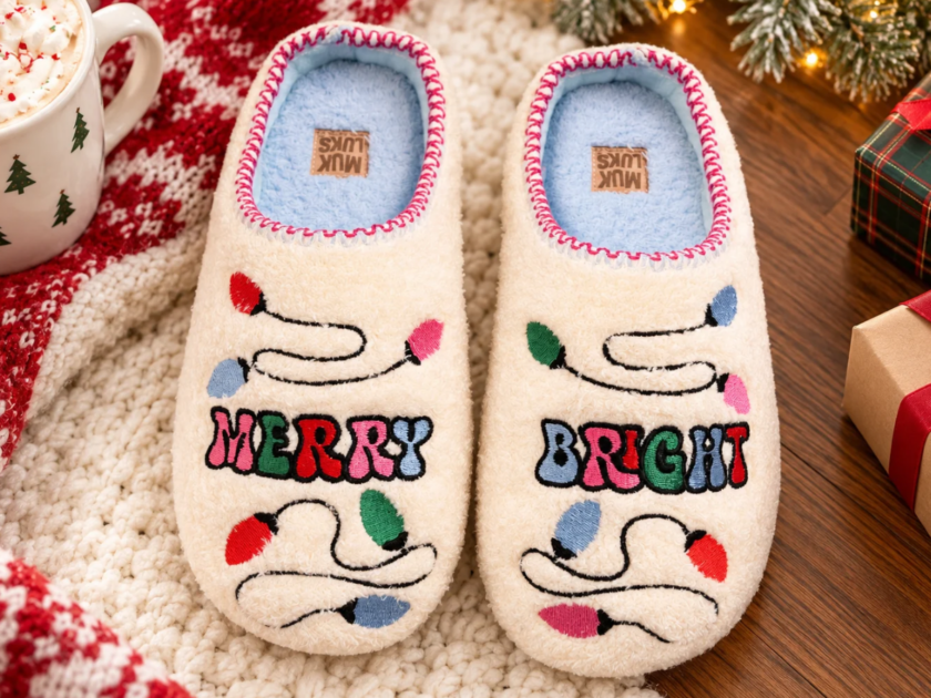 Muk Luks Cozy Holiday Slippers Only $8 at Walmart (Reg. $42)