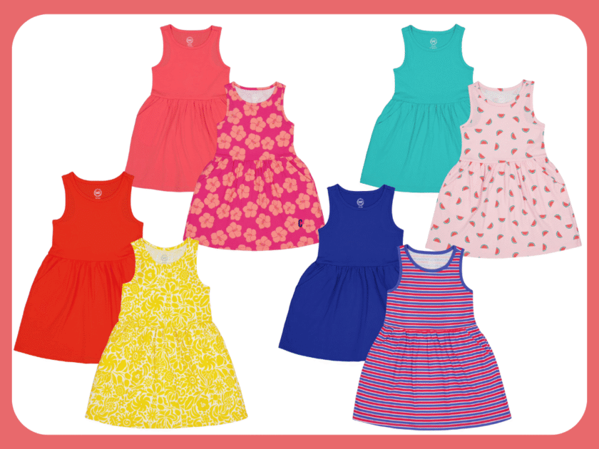 Wonder Nation Girls Tank Play Dresses Only $2.99 Each at Walmart