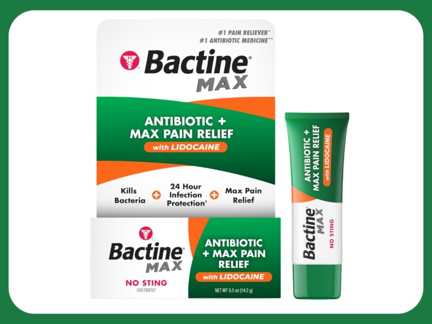 Bactine MAX Antibiotic + Pain Relieving Ointment Only $3.xx on Amazon (Reg $5)