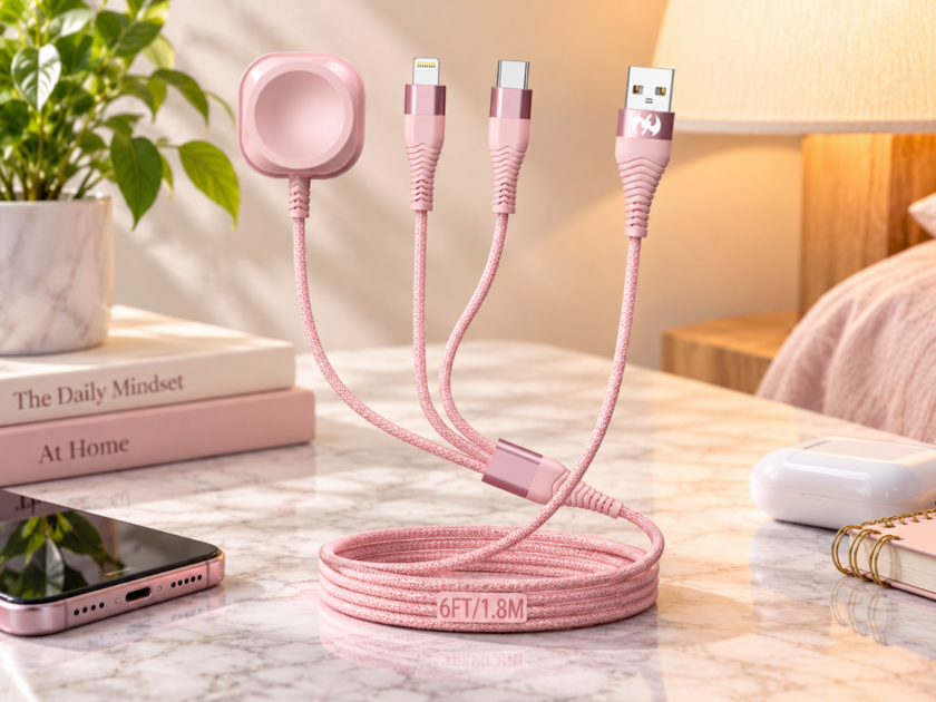 Apple Watch Charger Multi Charging Cable Only $4.99 on Amazon