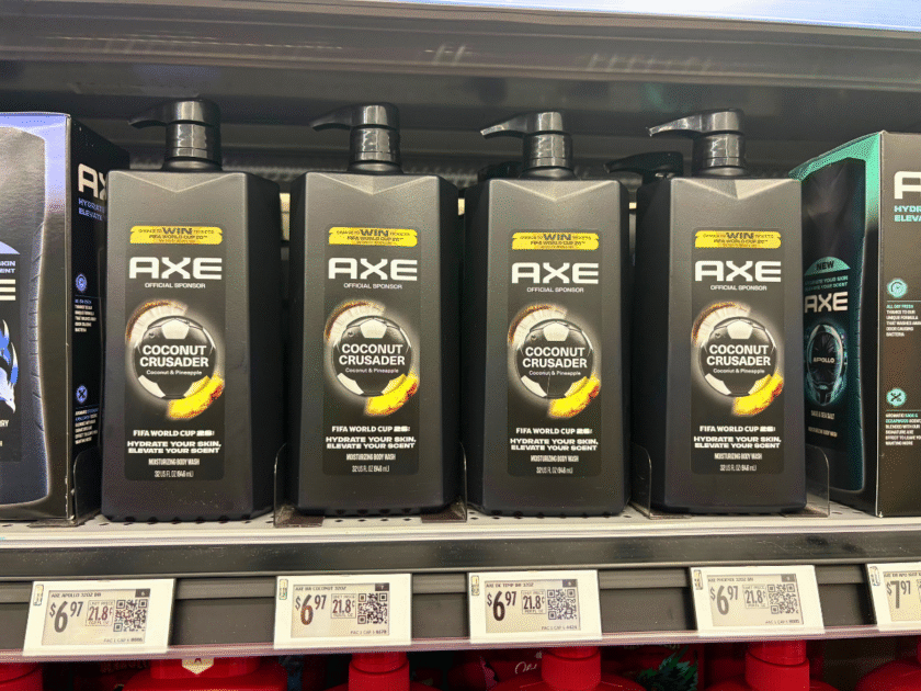 TWO Axe 32-Oz Body Washes Just $5.94 After Walmart Cash (Reg $13.94)