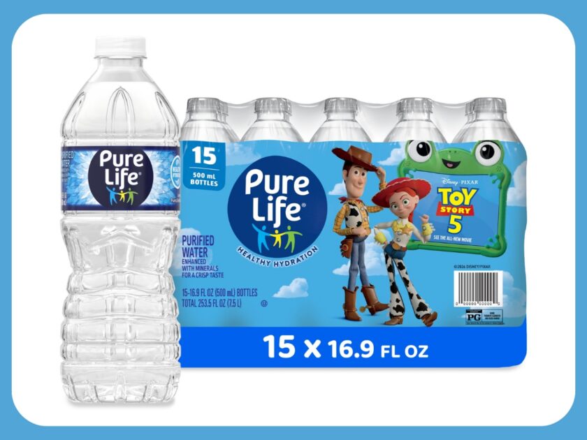 GO! Pure Life Purified Water Bottles 15-Pack Only $2.xx on Amazon (Reg. $5)
