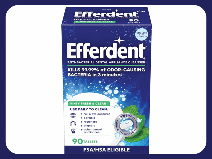 Denture Cleaner Tablets 90-Count Only $2.xx on Amazon (Reg. $6)