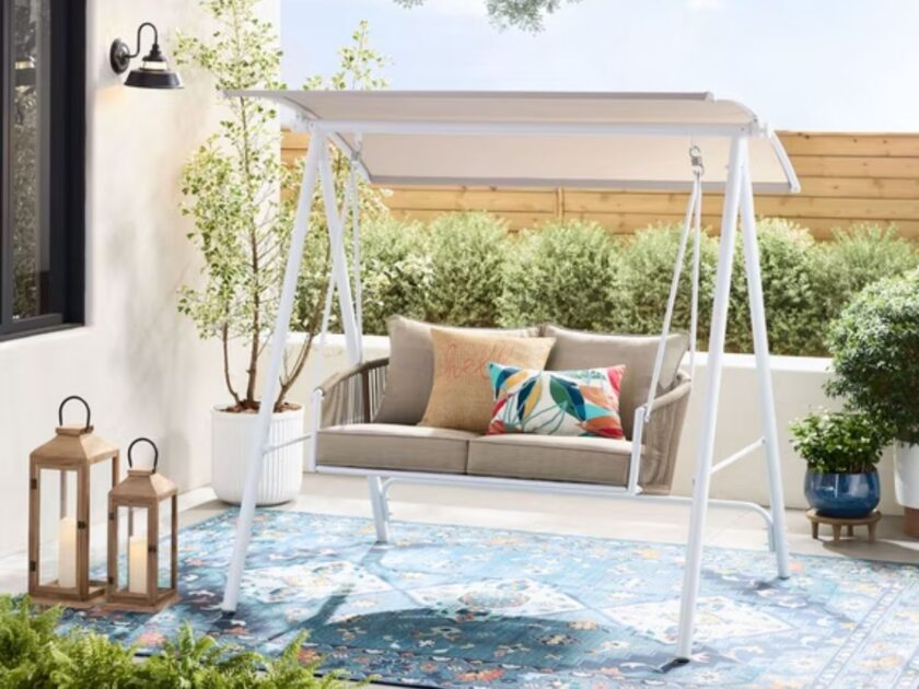 Mainstays 2-Seat Porch Swing with Canopy Just $88 Shipped (Reg $199)