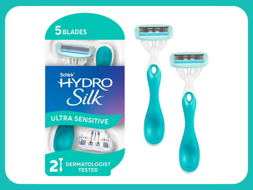 Schick Hydro Silk Sensitive Womens Disposable Razors Only $3.xx on Amazon (Reg $6)