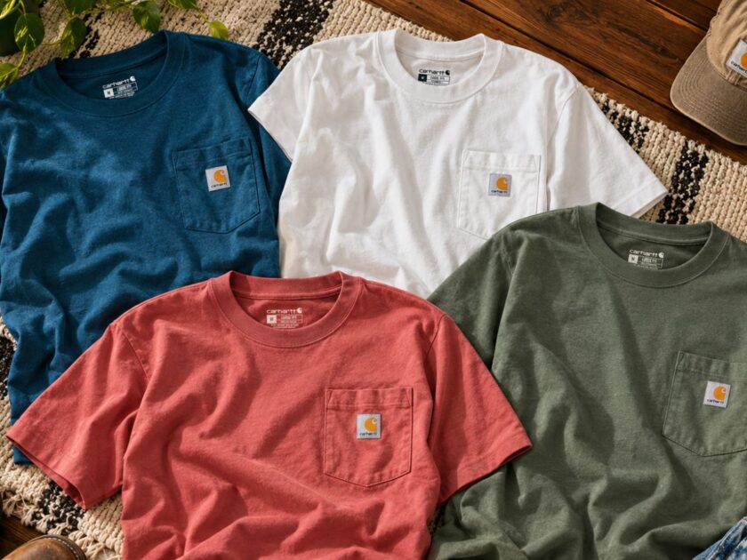 Men’s Carhartt Short Sleeve Pocket T-Shirts From $13.99 at Dick’s Sporting Goods (Reg. $20+)