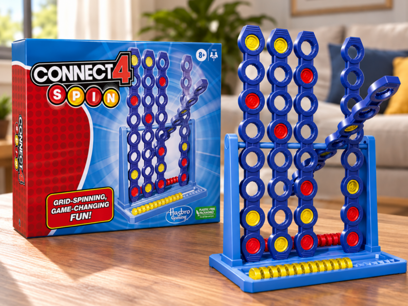 Hasbro Gaming Connect 4 Spin Game Only $9.xx on Amazon (Reg. $17)