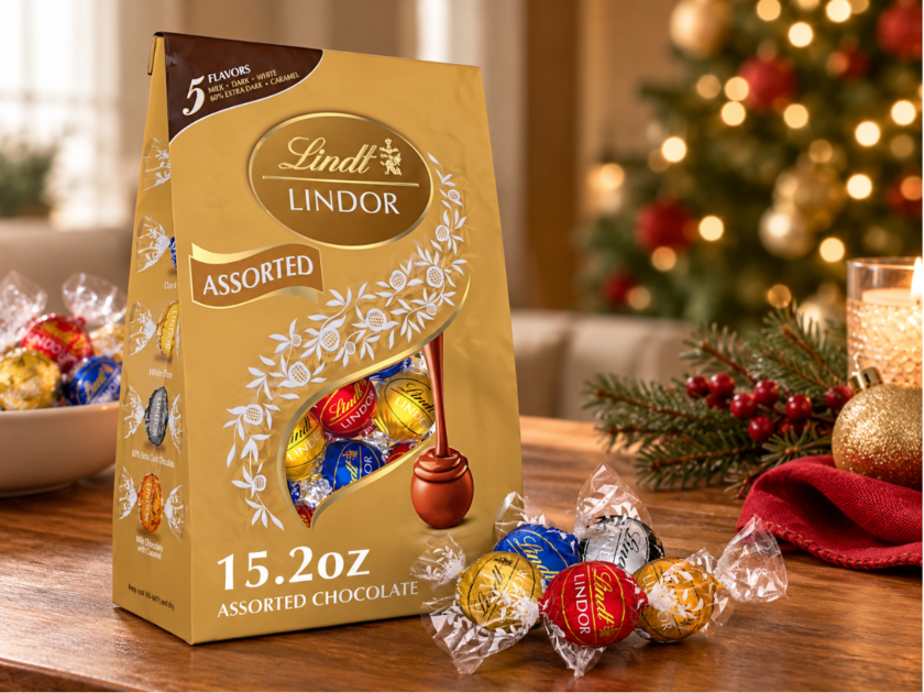 Lindt LINDOR Assorted Chocolate Candy Truffles 15.2oz Bag Only $9.xx on Amazon (Reg. $17)