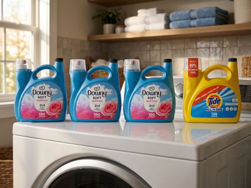 HOT Downy Softener + Tide Deal! Stock Up For as low as $4.xx Each!