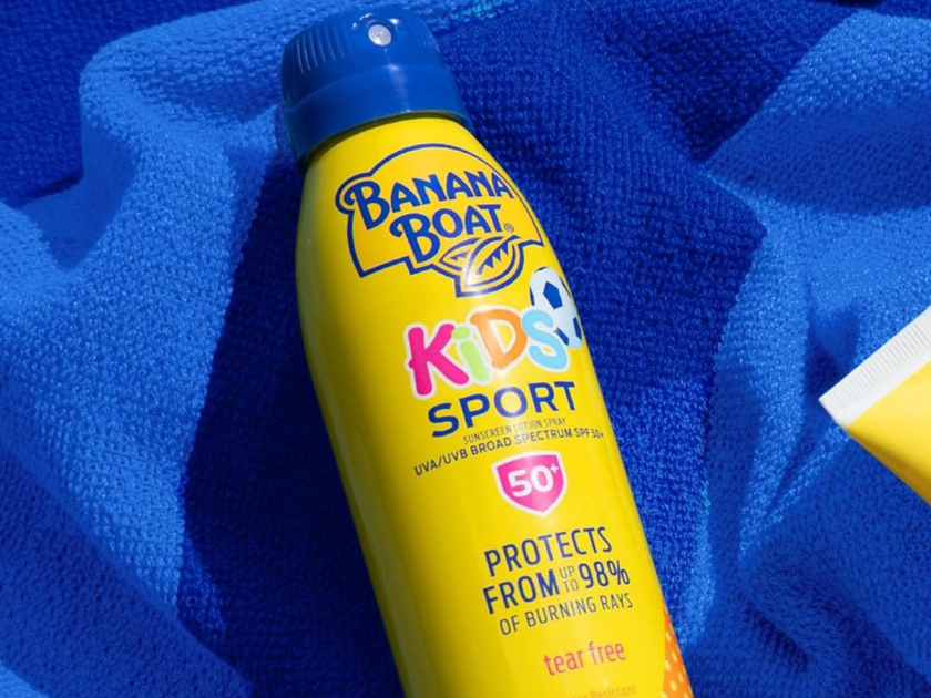 Banana Boat Kids Ultra SPF 50 Sunscreen Spray Twin Pack Only $6.xx on Amazon (Reg. $22)