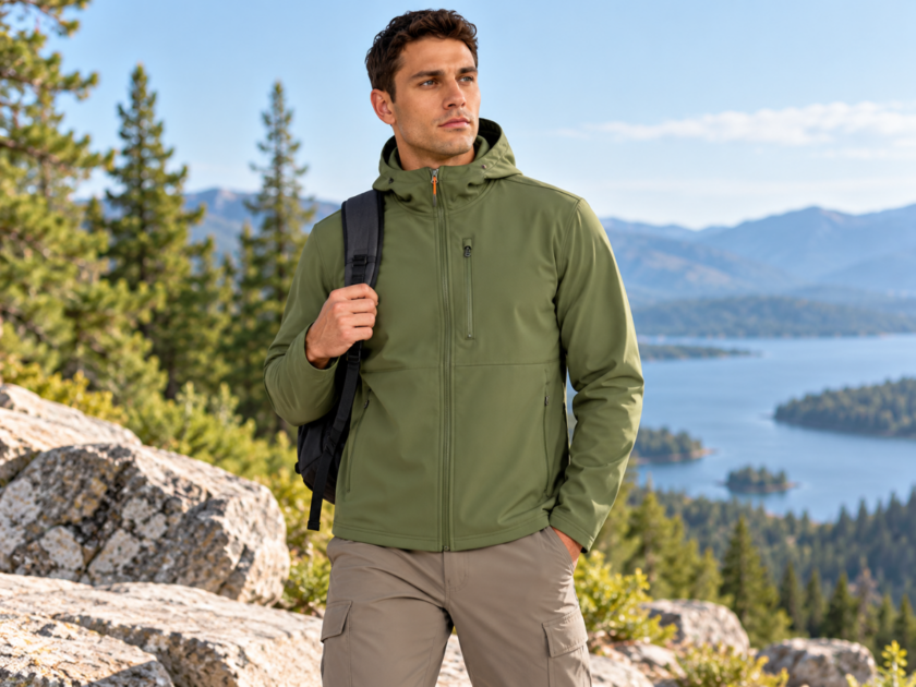 Ozark Trail Men’s Softshell Jacket with Hood Only $13.xx at Walmart (Reg. $35)