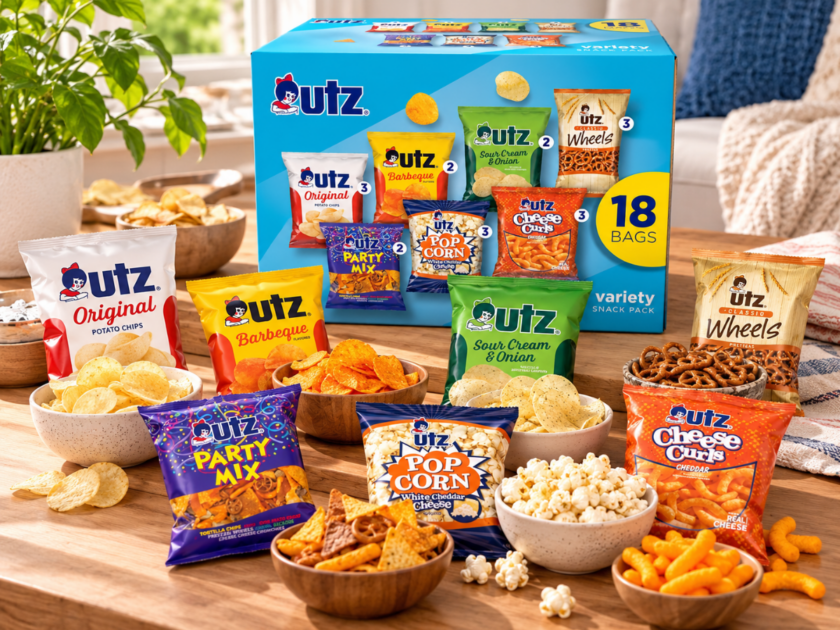 UTZ Snack Variety Pack 18-Count Just $8.xx on Amazon