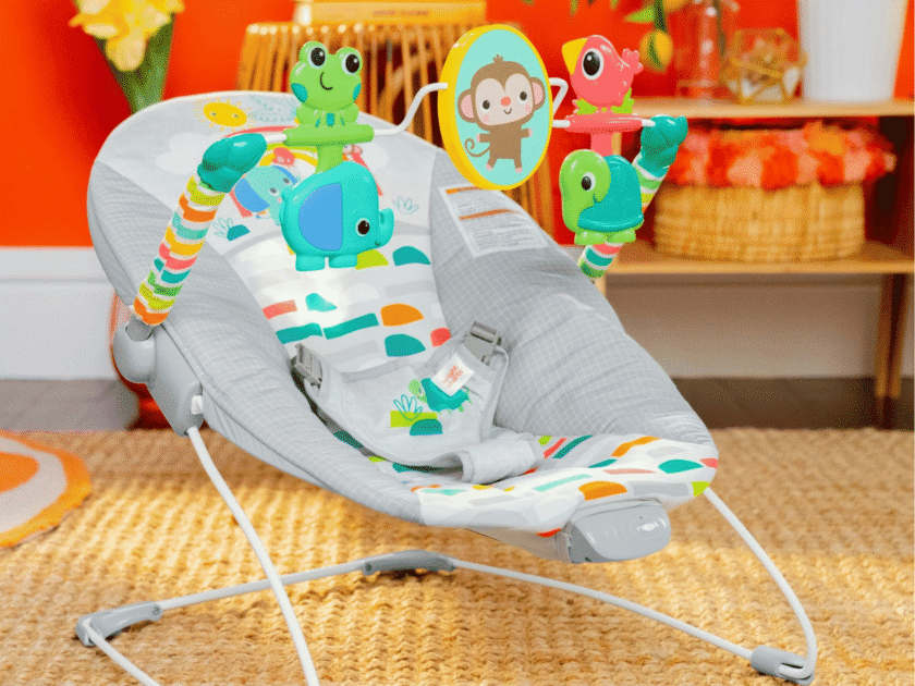 PRICE DROP! Bright Starts Playful Paradise Baby Bouncer Only $25.88 at Walmart (Reg. $35)