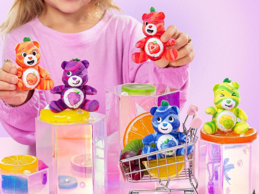 Micro Teenies Care Bears Fruit Friends 5-Pack Only $10.xx on Amazon (Reg $20)