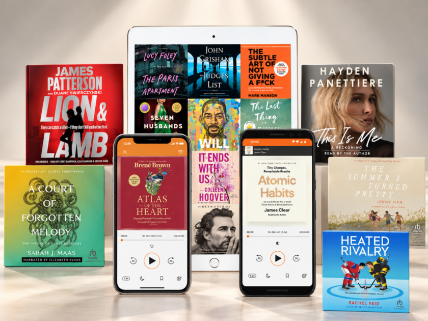 Score Three Audiobooks for FREE – Over 10,000 To Choose From!