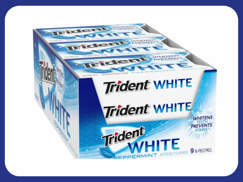 Trident White Peppermint Sugar Free Gum 9-Pack Just $5.xx on Amazon (Reg. $12)
