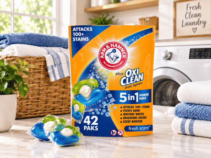 $5.xx Arm & Hammer Laundry Detergent Paks 42-Count (Reg. $10)