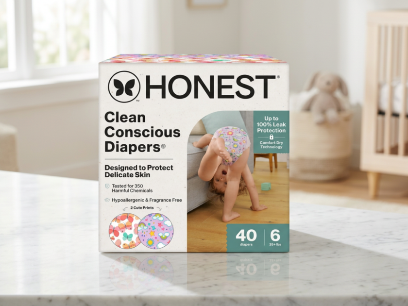 The Honest Company Clean Conscious Size 6 Diapers Only $13.xx on Amazon (Reg. $30)