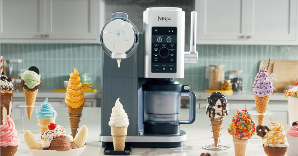 Ninja Swirl Soft Serve and Ice Cream Maker Only $279.99 at Macy’s (Reg. $350)