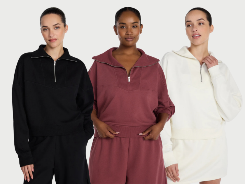 Athletic Works Women’s Quarter-Zip Sweatshirt Only $8.xx at Walmart (Reg $22)