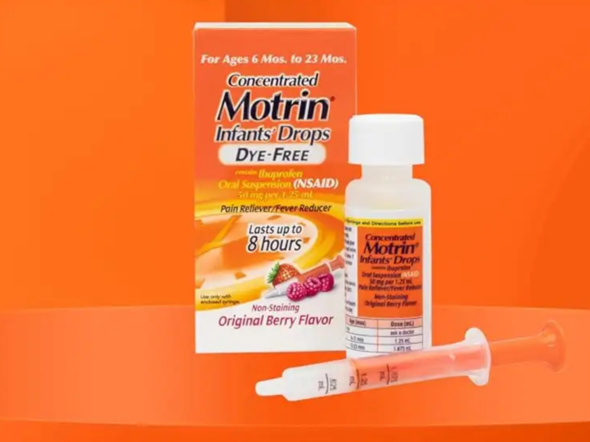 Motrin Infants Concentrated Drops Only $5.xx on Amazon (Reg. $13)