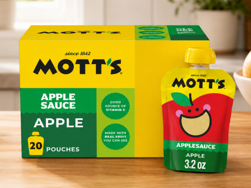 Mott’s Applesauce Pouches 20-Packs From $6.xx On Amazon (Reg $12)