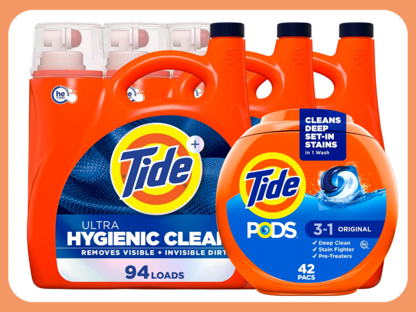 THREE Tide Hygienic Clean Laundry Detergents + Tide Pods 42-Ct Only $36.xx After Offers (Reg $80)!