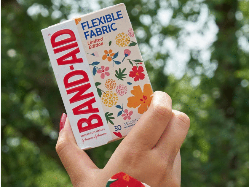 Band-Aids 30-Count Flexible Fabric Wildflower Design Just $1.xx on Amazon (Reg $4)