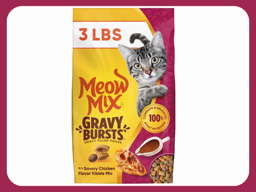 Meow Mix Dry Cat Food 3lb Bag Only $3.xx on Amazon (Reg $7)