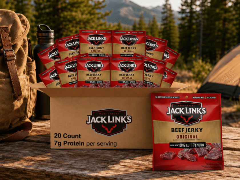 Jack Link’s Beef Jerky Original 20-Pack From $9.xx on Amazon (Reg. $25.50)