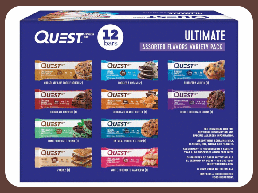 Quest Nutrition Ultimate Variety 12-Pack Only $18.xx On Amazon (Reg $26)