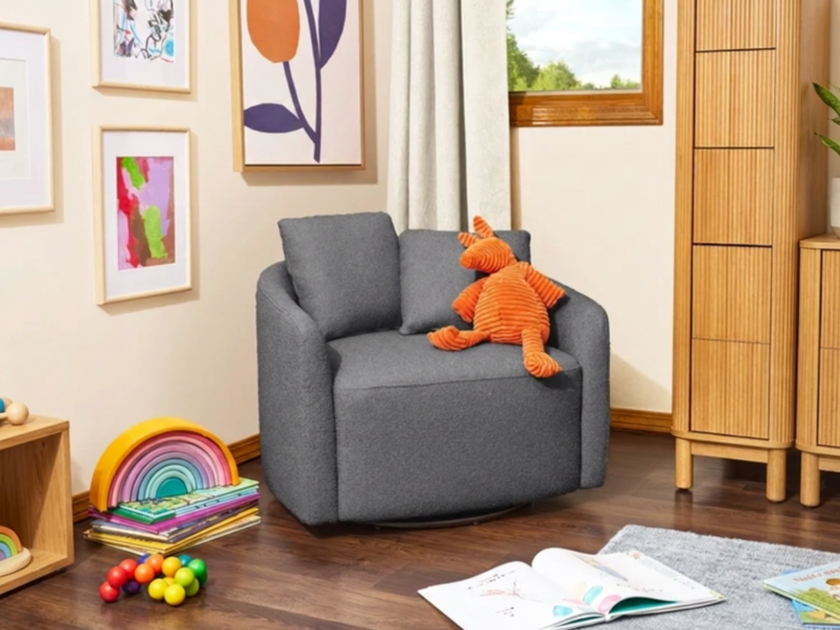 Beautiful Drew Kids Accent Chair by Drew Barrymore Only $59 at Walmart (Reg $99)