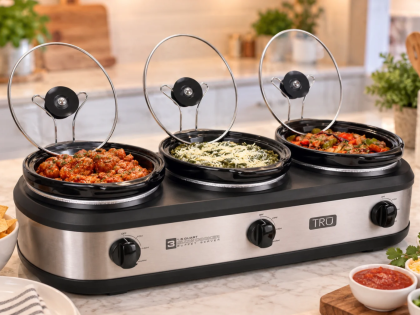 TRU Triple Buffet Server Just $33.99 at Kohl’s (Reg. $70)