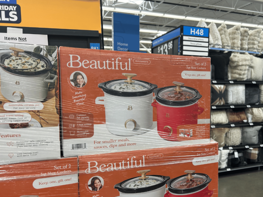 Beautiful Slow Cooker 2-Pack Only $25 at Walmart!