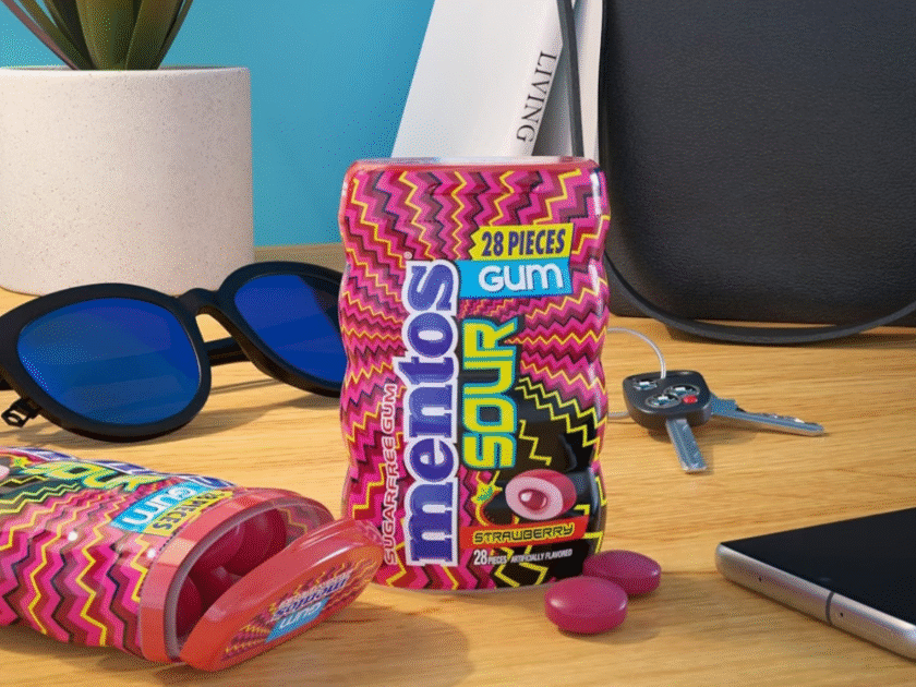Six packs of Mentos Sour Strawberry Sugar-Free Chewing Gum Only $8.xx on Amazon! (Reg $17)