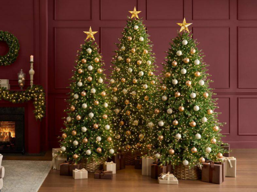Just Dopped! The Viral Pre-Lit LED Grand Duchess Twinkling Balsam Fir Christmas Tree is Back!