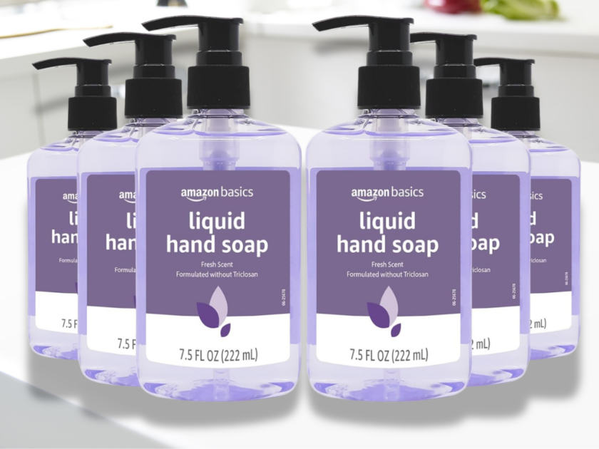 Amazon Basics Liquid Hand Soap 6-Pack Only $4.xx Shipped
