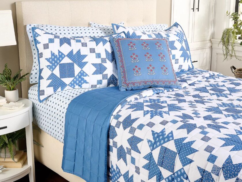 QVC $25 Off $75 New Customer Promo Code | Martha Stewart 3-Piece Coverlet Set Just $54.99 (Reg. $139)